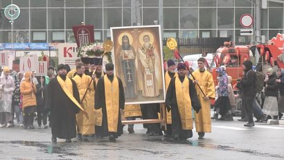 Крестный ход в честь Дня славянской письменности и культуры прошёл в Новосибирске