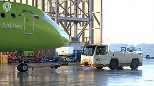 Строительство современного ангарного комплекса началось в Толмачёво