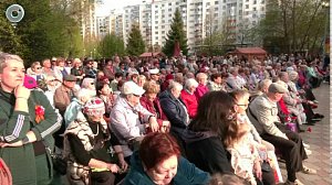 В парке Горского микрорайона прошёл праздник в честь Дня Победы