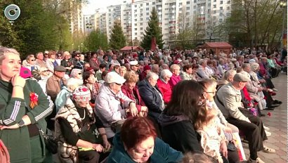 В парке Горского микрорайона прошёл праздник в честь Дня Победы