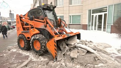 В Новосибирске увеличилось число сезонных травм из-за гололёда