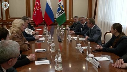 В Новосибирской области завершились Дни Санкт-Петербурга