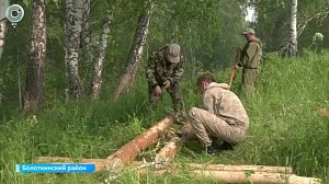 Лесники обустраивают популярное место отдыха у родника
