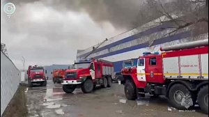 Крупный пожар ликвидировали в Ленинском районе Новосибирска