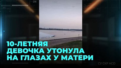 Скрылась из виду: школьница утонула под Новосибирском