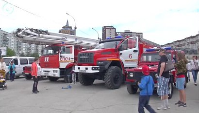 Пожарная служба Новосибирской области отмечает юбилей