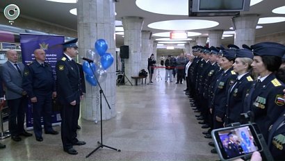 В Новосибирске появился вагон к 160-летию института судебных приставов