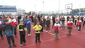 "Зарядка с чемпионом" объединила жителей Новосибирска