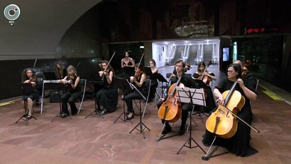 Опера в метро: Новосибирск удивил ночным выступлением