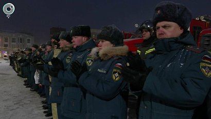 Новосибирские спасатели отмечают профессиональный праздник
