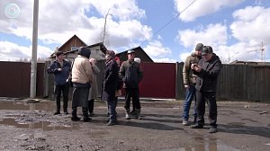 Жители Первомайского района Новосибирска возмущены состоянием дороги
