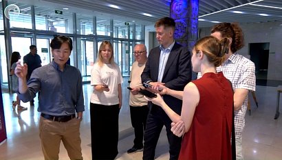 Лидеры бизнес-ускорителя "А:СТАРТ" и ветераны Академпарка представили инновации