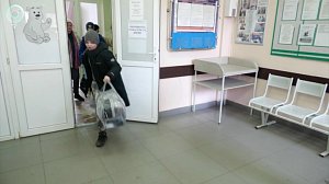 Потолок обрушился в детской больнице Новосибирска