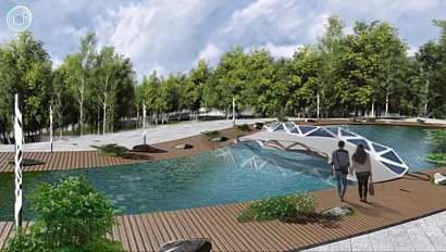 Современный парк создадут в пойме реки Каменки