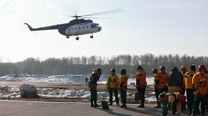 Лесной десант готовится к борьбе с пожарами