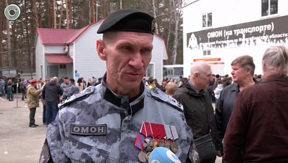 ОМОН на транспорте отпраздновал 32-летие