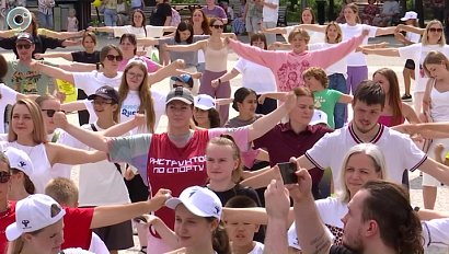 Правоохранители провели спортивный праздник в центре Новосибирска