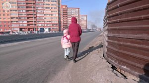 Жители Новосибирска возмущены действиями застройщика на отремонтированной магистрали