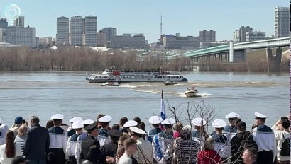 В Новосибирске открыли сезон навигации на Оби