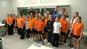 Новые классы и кабинеты открыли в школе №221 Новосибирска