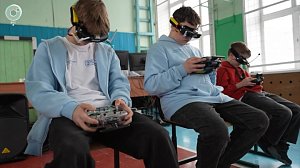 Масштабные гонки дронов прошли в Новосибирске