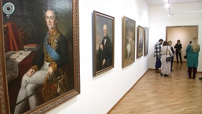 Выставку "Аристократический портрет в России" открыли в Новосибирске