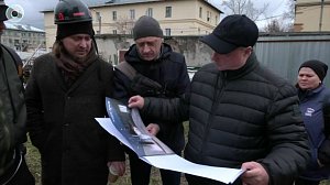 В Новосибирске проверили ход капремонта школы №47
