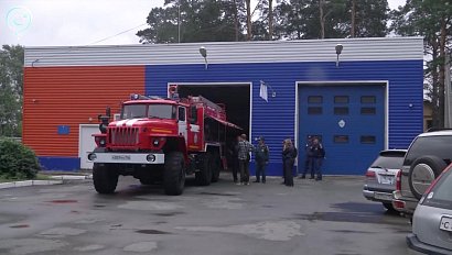 Новосибирские спасатели получили новую технику для работы и учений