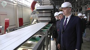 Завод по производству сэндвич-панелей открылся в Новосибирске