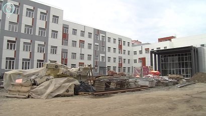 В микрорайоне "Родники" завершается строительство новой школы
