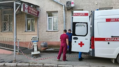 Эвакуация пациентов из детской городской больницы №1