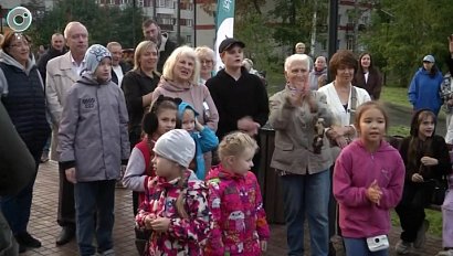 "Голубиный сквер" открыли в Заельцовском районе Новосибирска