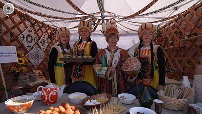 Фестиваль "В единстве народов - сила России" прошёл в Новосибирском районе